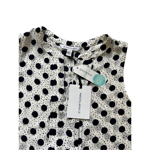 41 HOWTHORN Tank Tops V Neck Sleeveless Loose Casual Tops Blouse - Picture 5 of 8